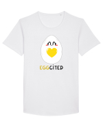 EGGcited Tricou mânecă scurtă guler larg Bărbat Skater