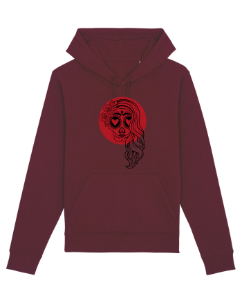 Sugar Skull Burgundy