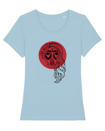 Sugar Skull Sky Blue