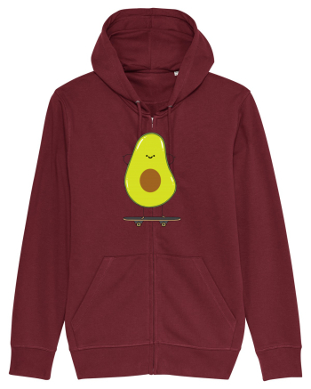 Avocado Skater Burgundy