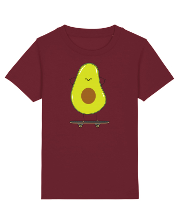 Avocado Skater Burgundy
