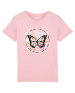 Fluturi Roz Tricou mânecă scurtă  Copii Mini Creator