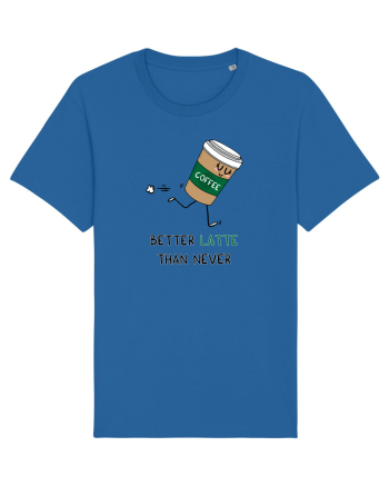 Better LATTE than Never Royal Blue