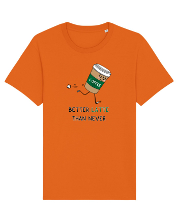 Better LATTE than Never Bright Orange