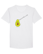 AvocaDO RE MI FA SOL LA SI DO Tricou mânecă scurtă guler larg Bărbat Skater