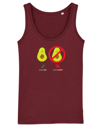 AvocaDO & AvocaDON'T Burgundy