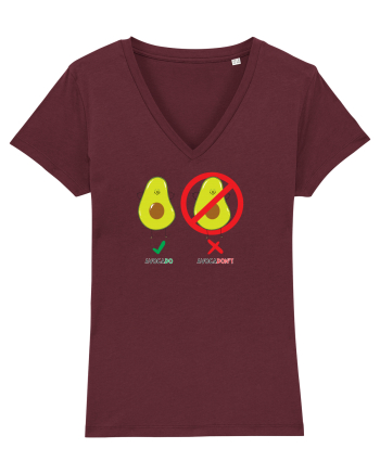 AvocaDO & AvocaDON'T Burgundy