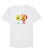 AvocaDO & AvocaDON'T Tricou mânecă scurtă guler larg Bărbat Skater