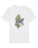 Fluturi Verde  Tricou mânecă scurtă Unisex Rocker