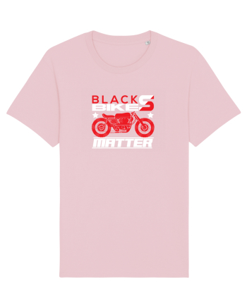 Black Bikes Matter Cotton Pink