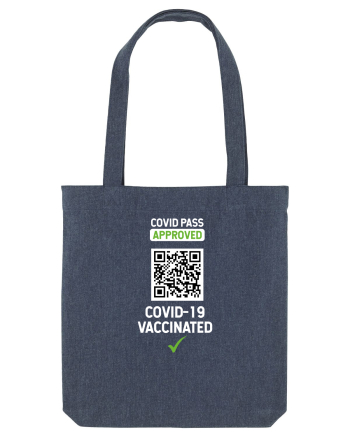 Covid Pass (rick rolled) Midnight Blue