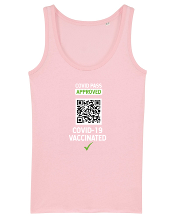 Covid Pass (rick rolled) Cotton Pink