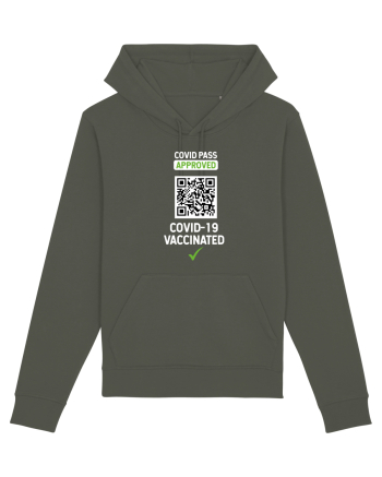 Covid Pass (rick rolled) Khaki