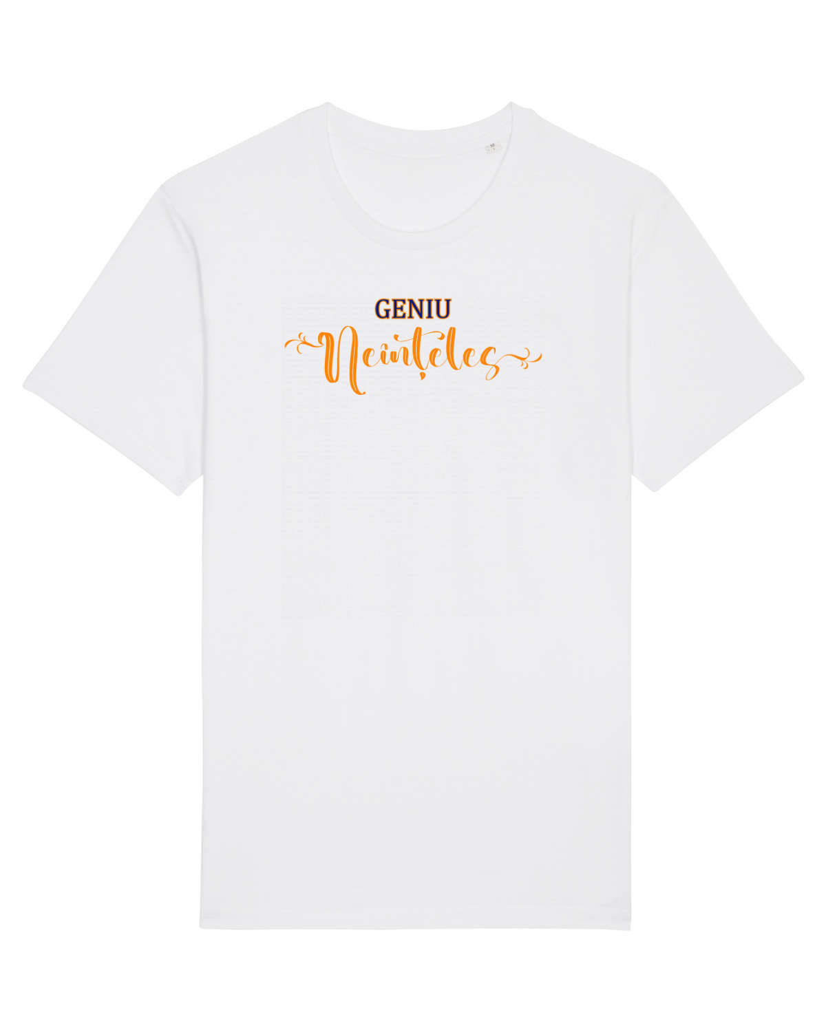 Tricou mânecă scurtă Unisex Rocker White