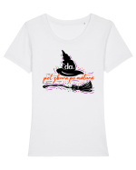 Da, pot zbura pe matura Tricou mânecă scurtă guler larg fitted Damă Expresser