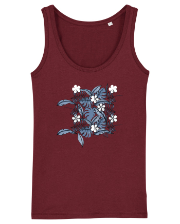Floral feelings  Burgundy