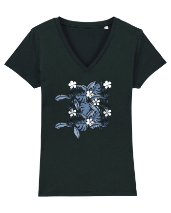 Floral feelings  Black