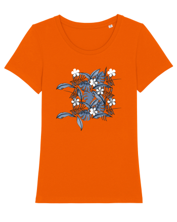 Floral feelings  Bright Orange