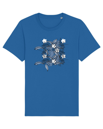 Floral feelings  Royal Blue