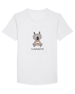 LLAMASTE Tricou mânecă scurtă guler larg Bărbat Skater