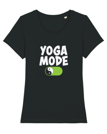 Yoga Mode On Black