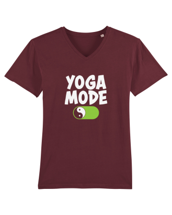 Yoga Mode On Burgundy