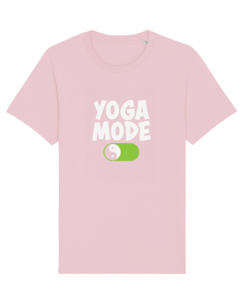Yoga Mode On Cotton Pink