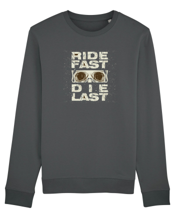 Ride Fast Die Last Anthracite