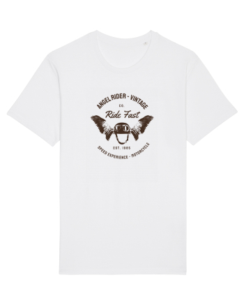 Vintage Angel Rider White
