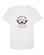Vintage Angel Rider Tricou mânecă scurtă guler larg Bărbat Skater
