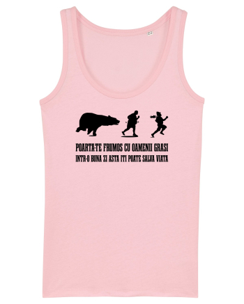 Poarta-te frumos cu oamenii grasi Cotton Pink