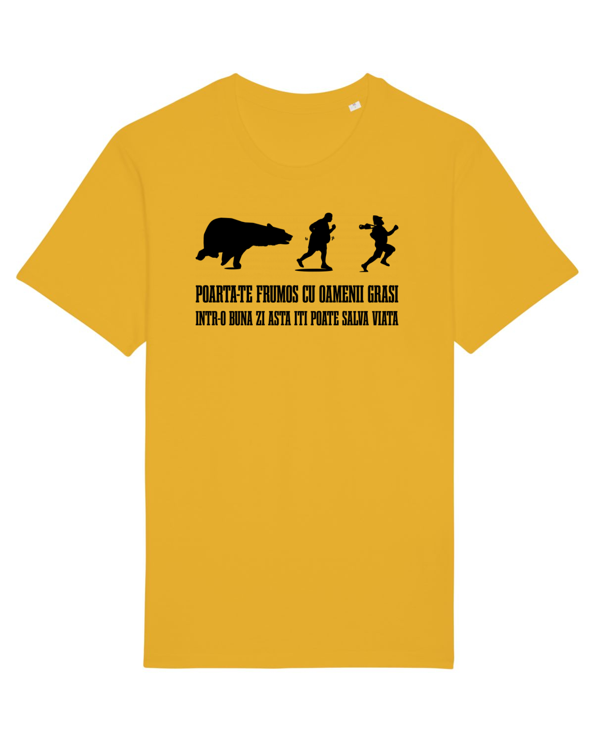 Tricou mânecă scurtă Unisex Rocker Spectra Yellow