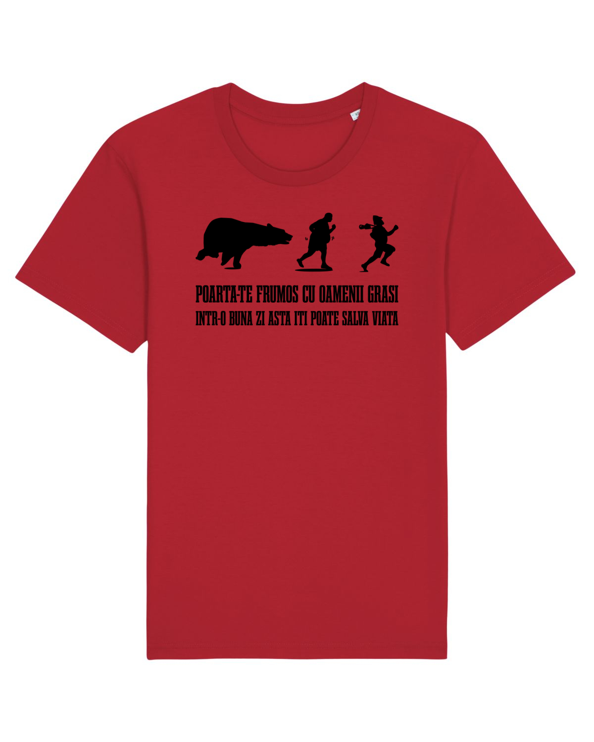 Tricou mânecă scurtă Unisex Rocker Red