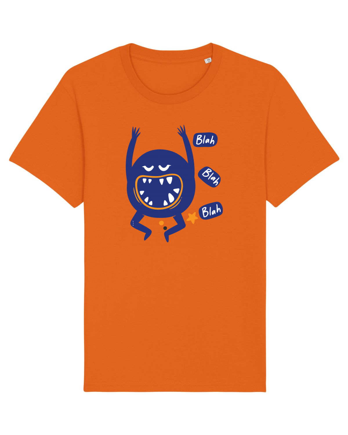 Tricou mânecă scurtă Unisex Rocker Bright Orange