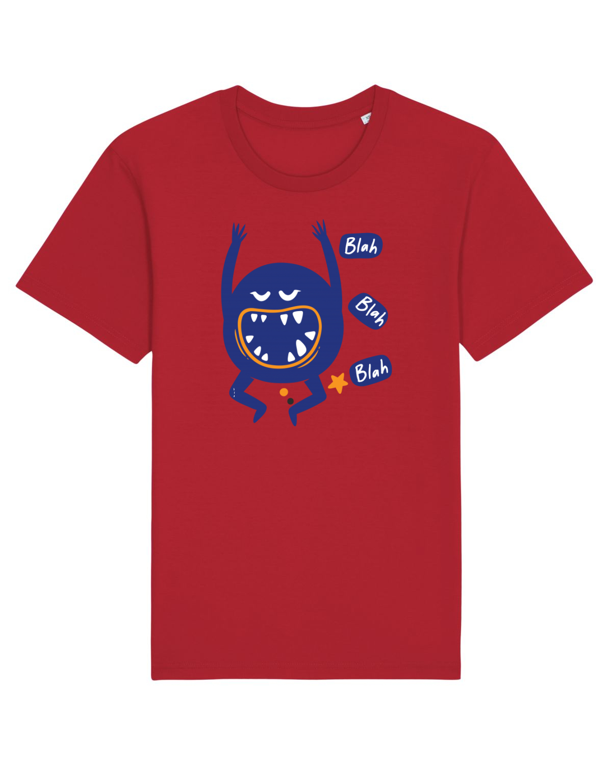 Tricou mânecă scurtă Unisex Rocker Red