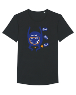 Monstru blah blah blah Tricou mânecă scurtă guler larg Bărbat Skater