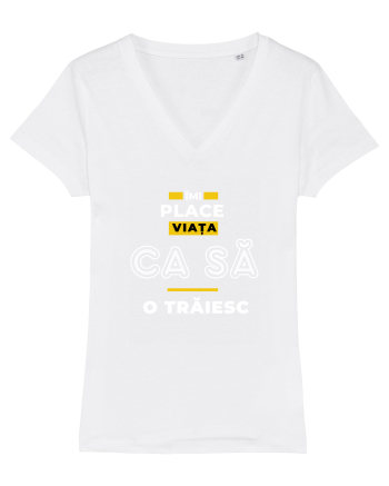 Imi place viata  White