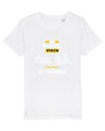 Imi place viata  Tricou mânecă scurtă  Copii Mini Creator
