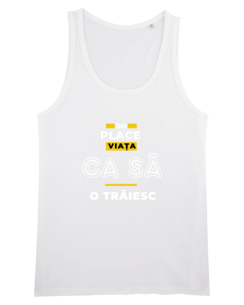 Imi place viata  White