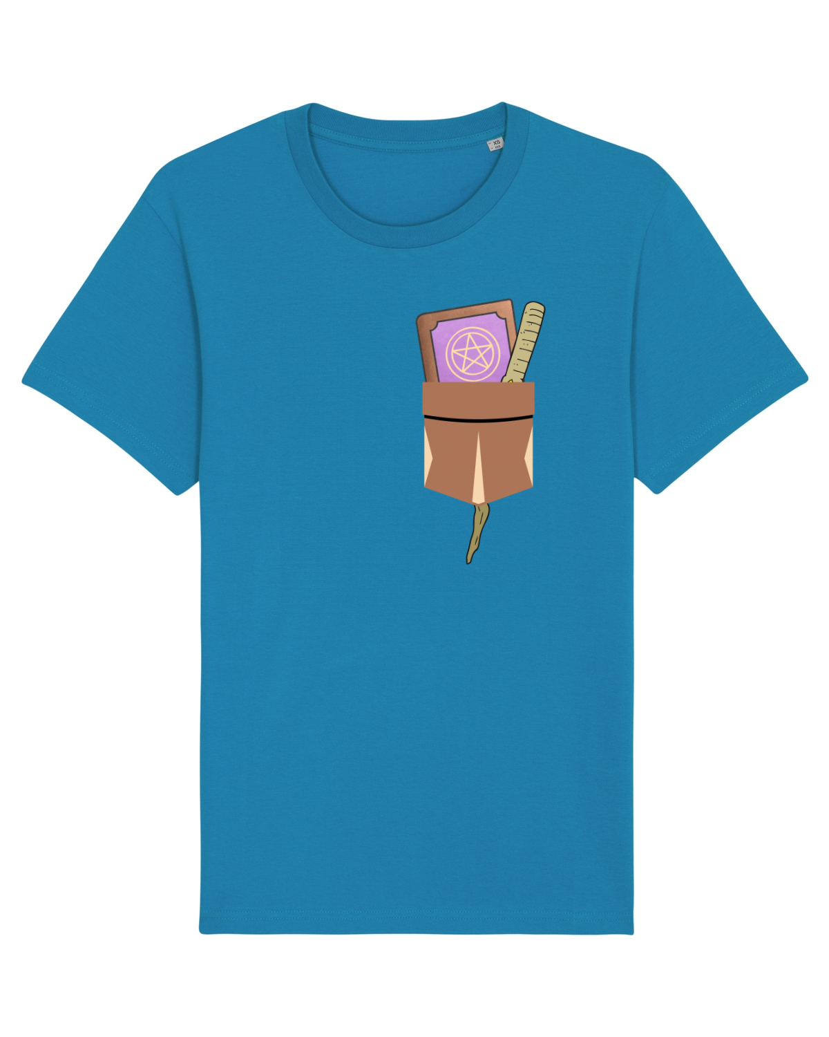 Tricou mânecă scurtă Unisex Rocker Azur