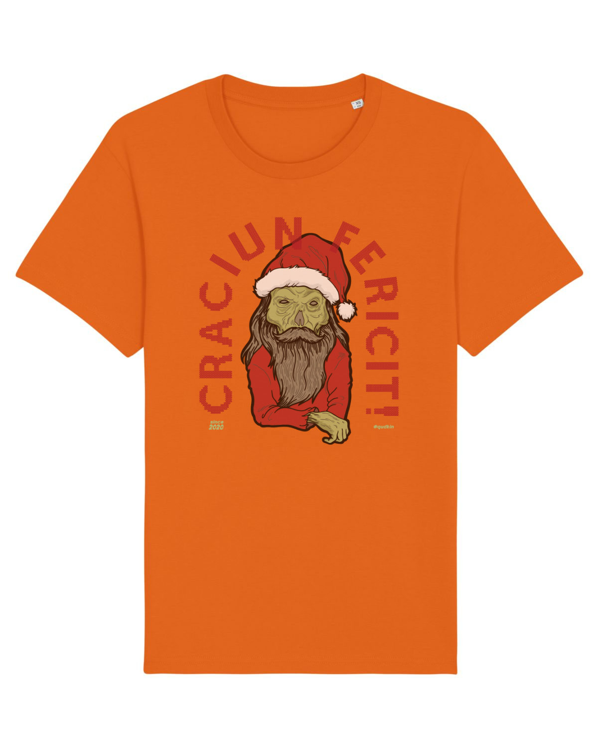 Tricou mânecă scurtă Unisex Rocker Bright Orange