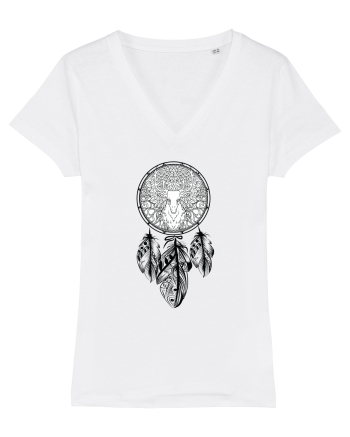 Dreamcatcher cu Cerb White