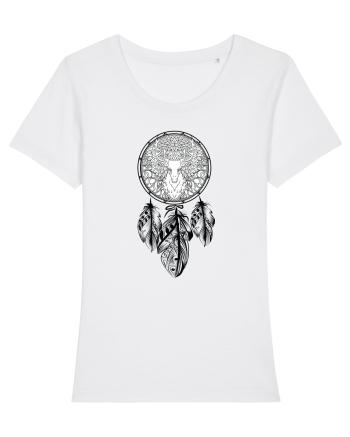 Dreamcatcher cu Cerb White