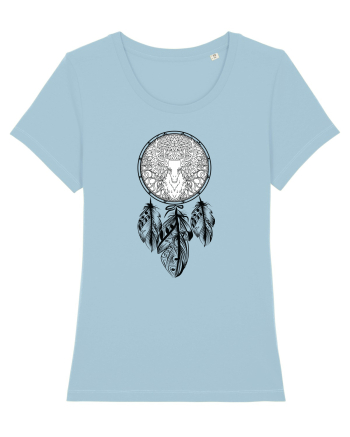 Dreamcatcher cu Cerb Sky Blue