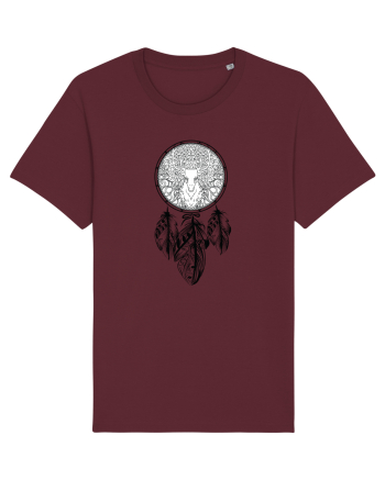Dreamcatcher cu Cerb Burgundy