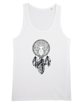Dreamcatcher cu Cerb White