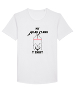 My Headstand T Shirt Tricou mânecă scurtă guler larg Bărbat Skater