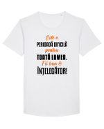 Perioada dificila Tricou mânecă scurtă guler larg Bărbat Skater