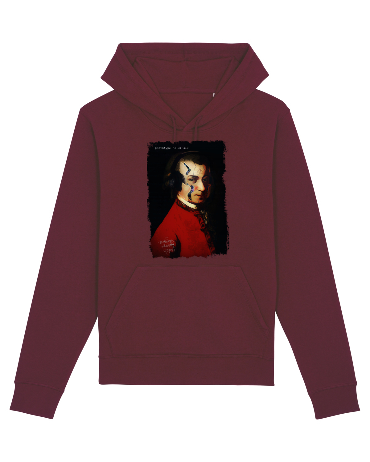Hanorac Unisex Drummer Burgundy