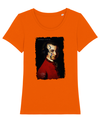Wolfgang Amadeus Mozart Bright Orange